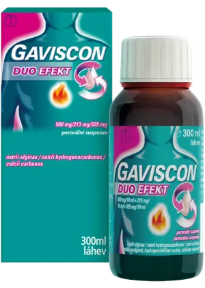 GAVISCON Duo Efekt Perorálna suspenzia 300 ml